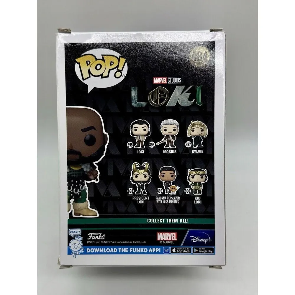 Funko POP!‎ Marvel: Boastful Loki 2022 Wondrous Convention Exclusive #984